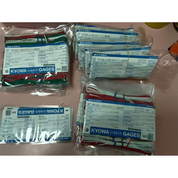 日本KYOWA配件耗材應變片KFGS-3-120-D28-16 L15C3R