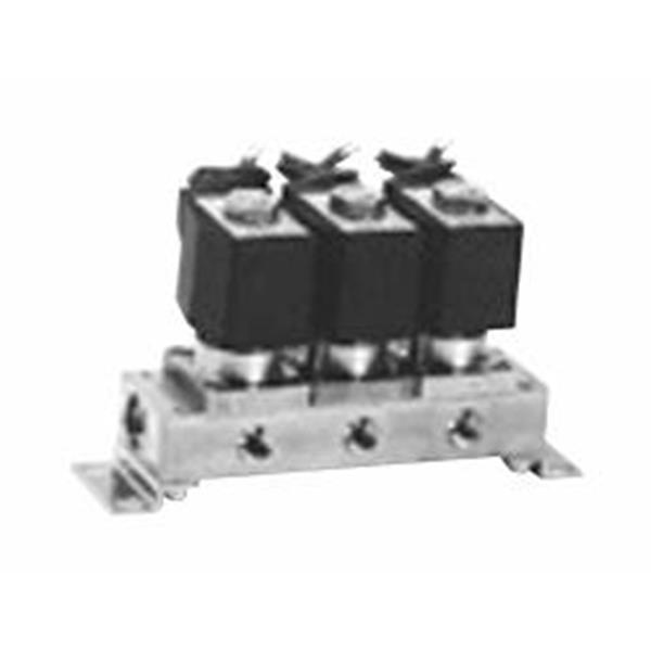 CKD喜開理多種流體直動式2通電磁集成閥GAB412-7-10-DC 100V