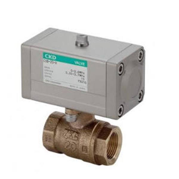CKD喜開理蒸氣用氣控式球閥2通閥（緊湊型旋轉(zhuǎn)閥）CSB-10-W