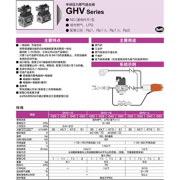 CKD喜開(kāi)理中間壓力氣體組合閥GHV-G-D00-E-AC100V